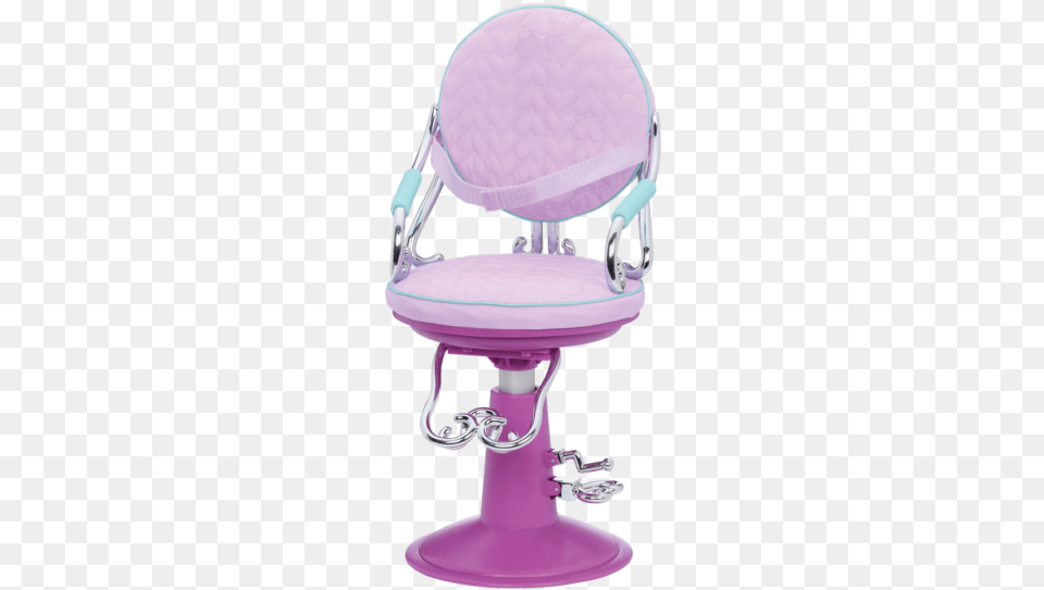 Ca Central Our Generation Salon Chair Accessory Set Purple, Cushion, Furniture, Home Decor Free Transparent Png
