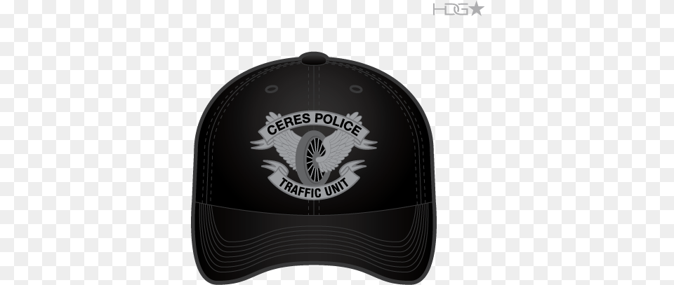 Ca Ceres Police Traffic Black Hat Sog Hats, Baseball Cap, Cap, Clothing Free Png Download