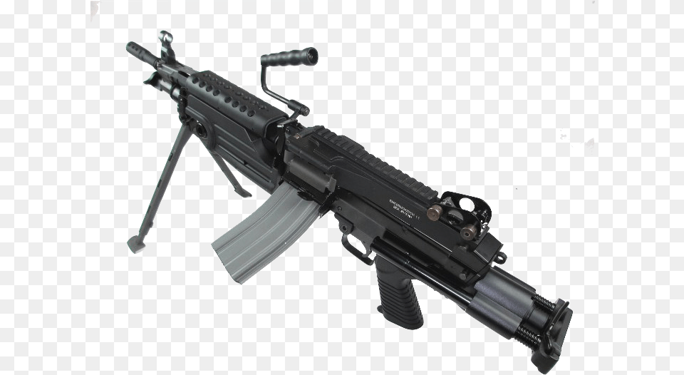 Ca M249 Para, Firearm, Gun, Machine Gun, Rifle Free Png