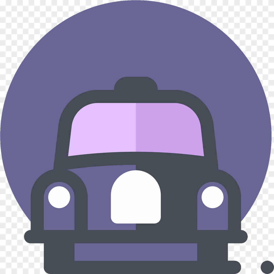 Cab Service Icon New York Times App Icon Clipart Full Taxi Icon Purple Pastel, Lighting, Photography, American Football, Transportation Png