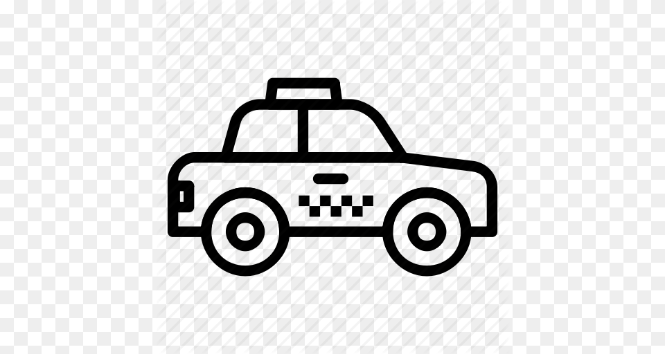 Cab Taxi Transportation Travel Vehicle Icon, Car Png Image