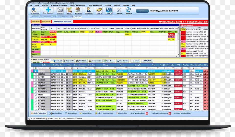 Cab Treasure Software, Computer, Electronics, Tablet Computer, Computer Hardware Png Image