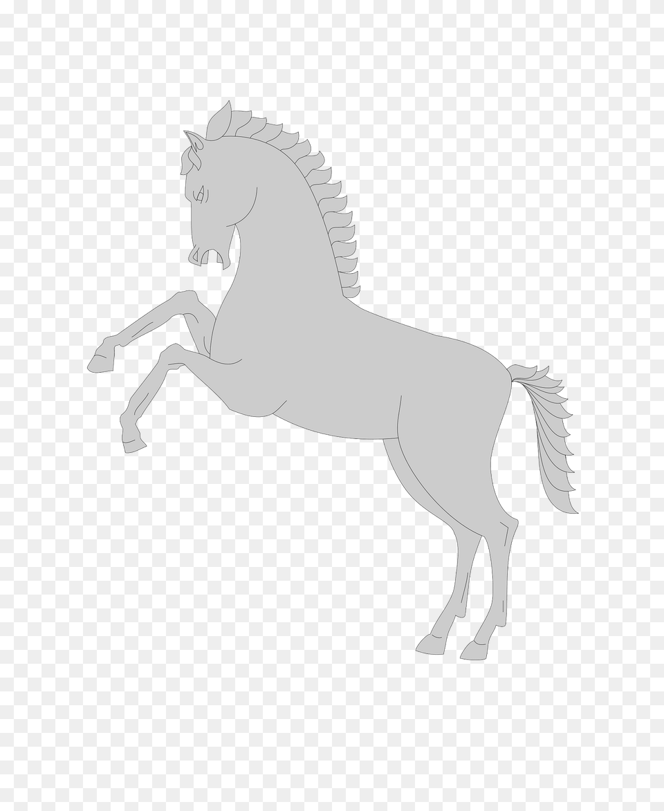 Caballo Rampante Clipart, Art, Animal, Horse, Mammal Free Png