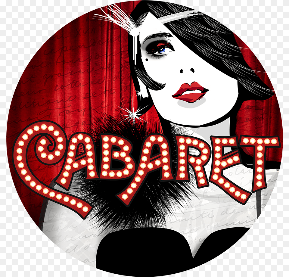 Cabaret Logo Cabaret, Adult, Female, Person, Woman Free Png Download