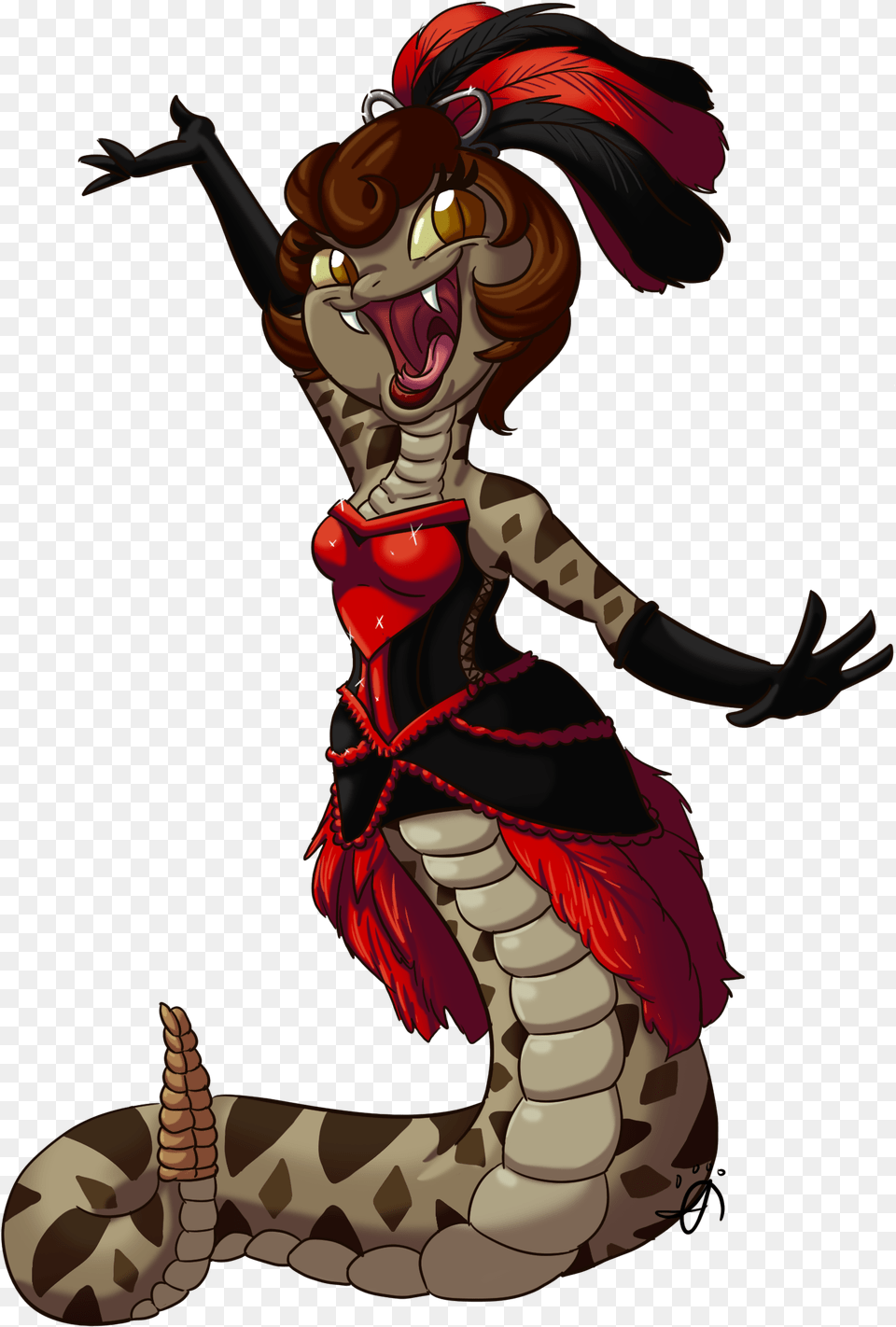 Cabaret Rattlesnake Illustration, Book, Comics, Publication, Adult Free Transparent Png