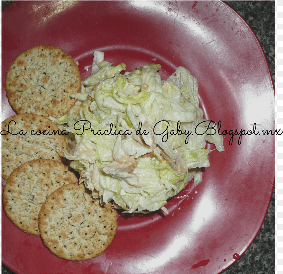 Cabbage, Bread, Cracker, Food, Plate Free Transparent Png