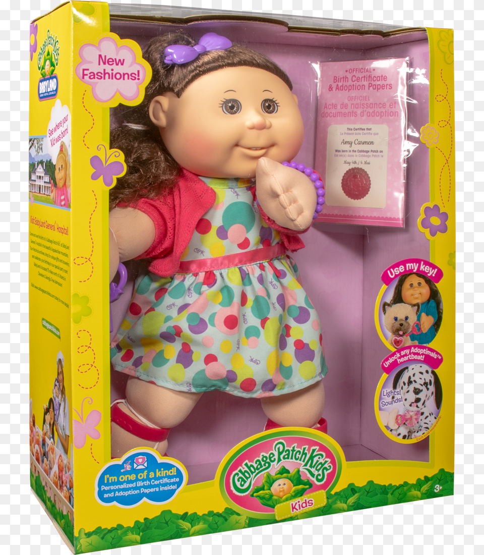 Cabbage Patch Kids, Doll, Toy, Face, Head Png Image