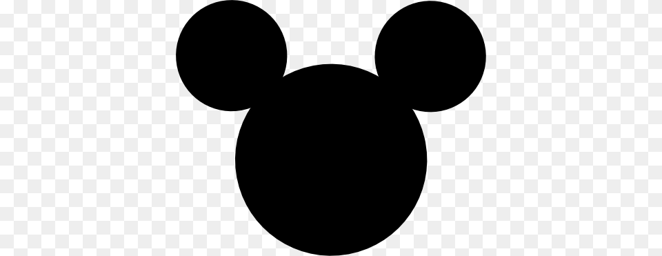 Cabeza De Mickey Mouse Para Imprimir Mickey Mouse, Gray Png Image