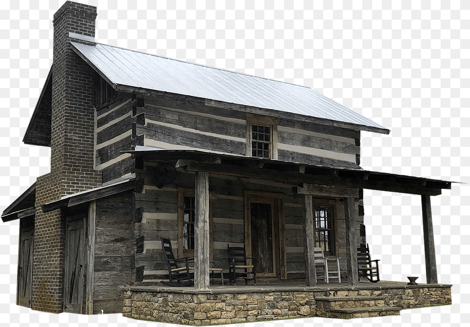 Cabin, Architecture, Building, House, Housing Png Image