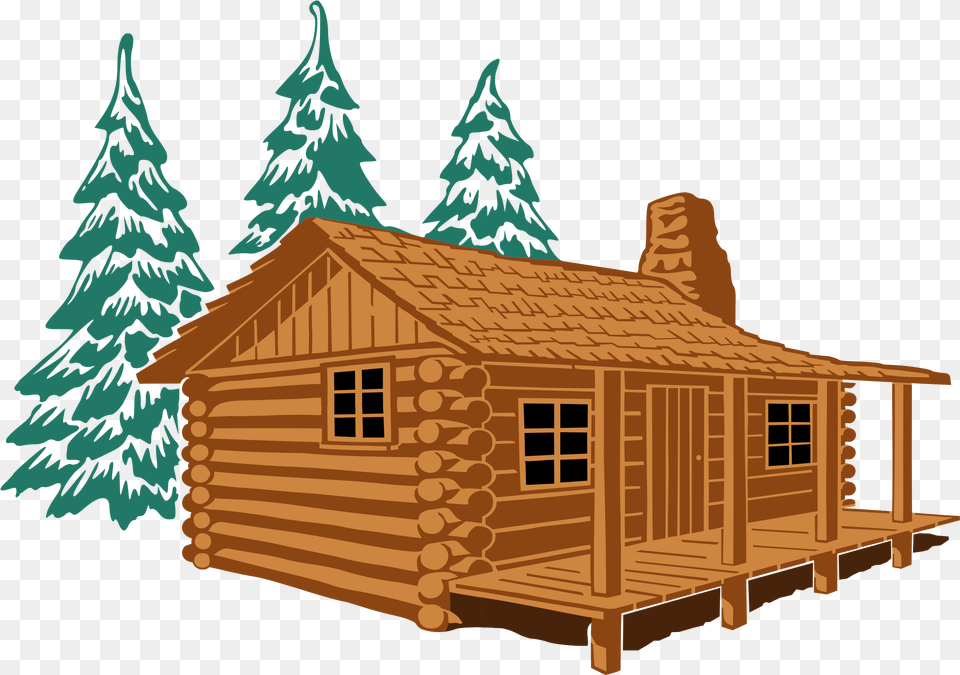 Cabin Clipart Log Cabin Clipart, Architecture, Log Cabin, Housing, House Free Png