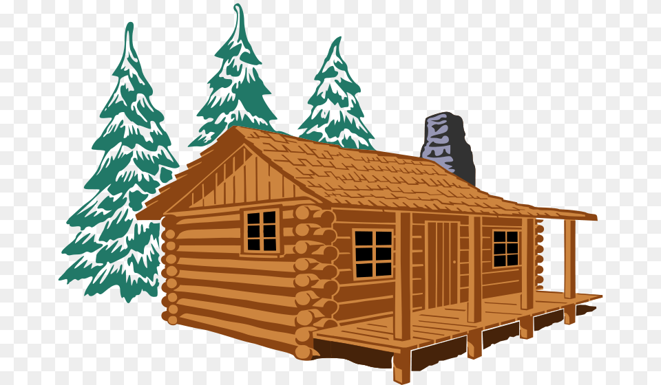 Cabin Fever Adult Winter Reading Program, Architecture, Log Cabin, Housing, House Png Image