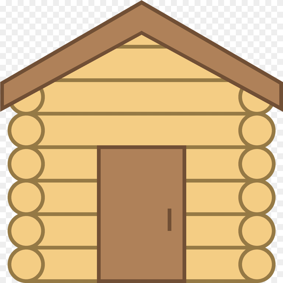 Cabin Vector Clipart Icon, Architecture, Building, House, Housing Free Transparent Png
