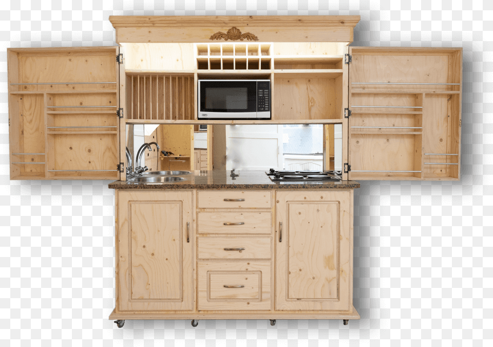 Cabinetry, Interior Design, Indoors, Appliance, Microwave Png