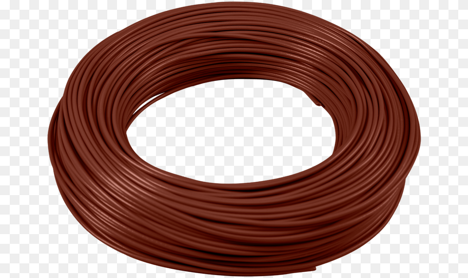 Cable 1x1 Brown, Coil, Spiral, Wire, Plate Free Transparent Png