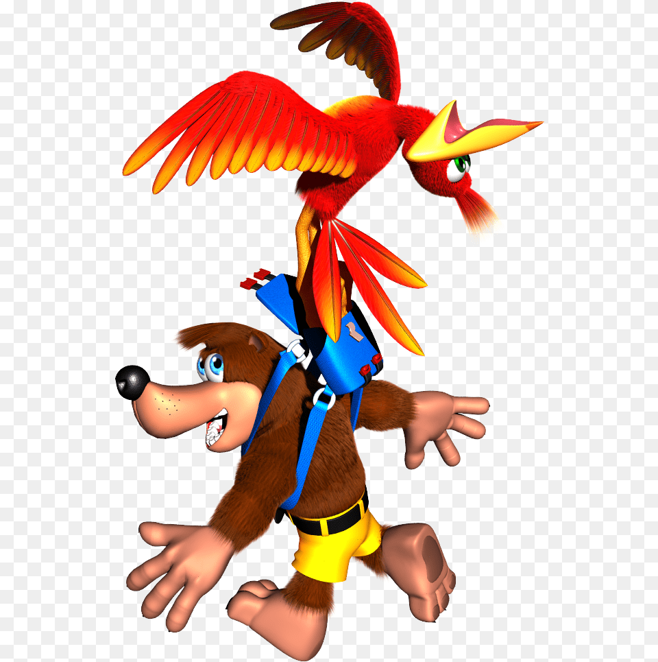 Cable Guy Banjo Kazooie, Baby, Person, Animal, Bird Png