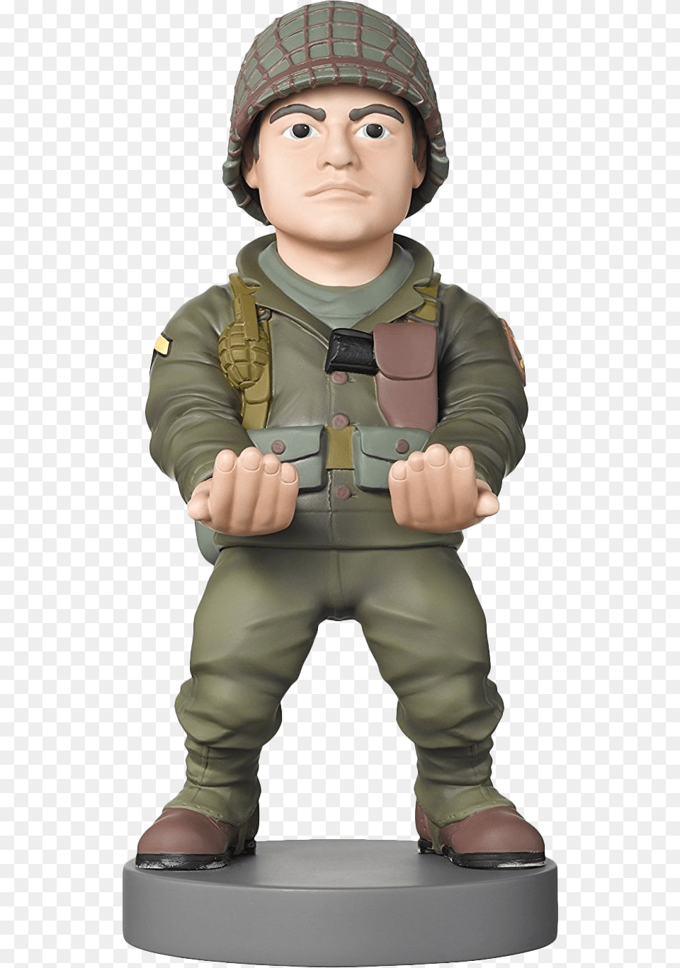 Cable Guys Phone Controller Holder Call Of Duty Wwii Cod Wwii Cable Guy, Baby, Person, Face, Head Free Png