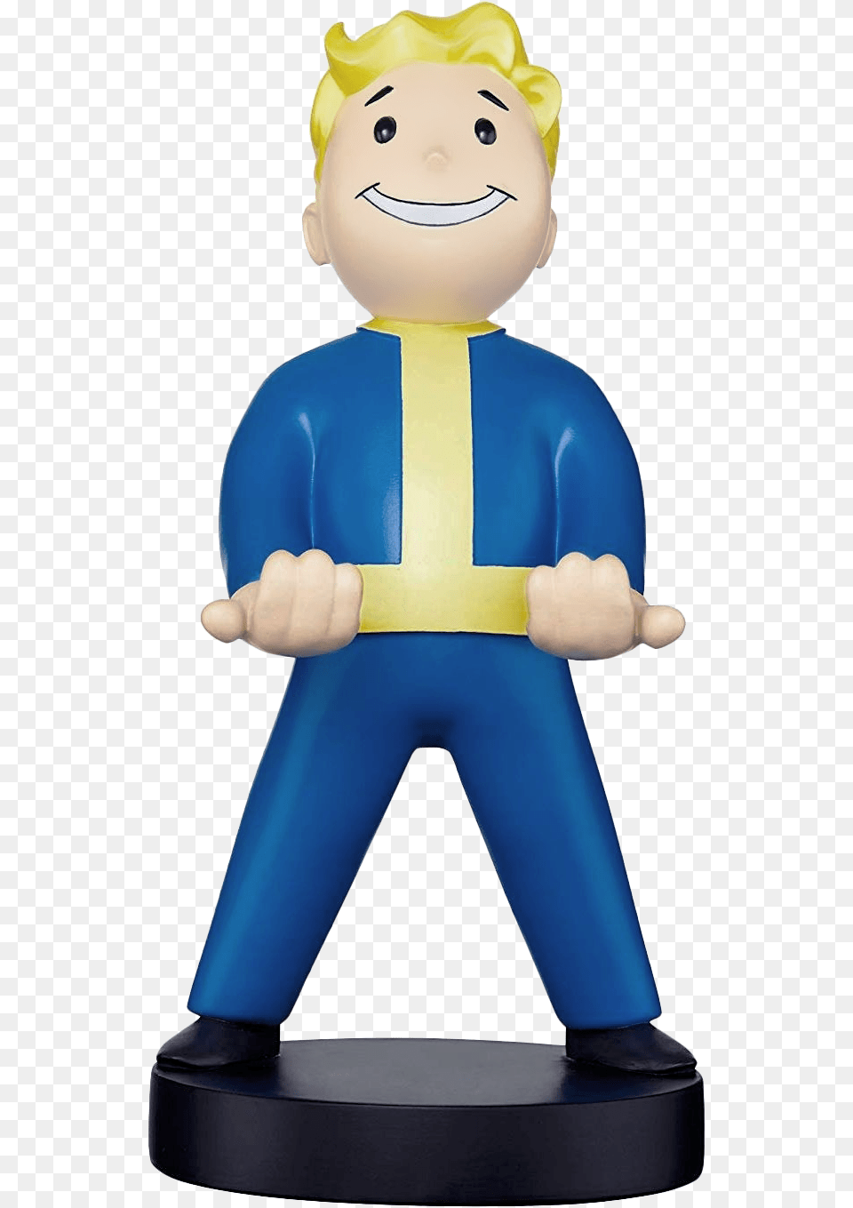 Cable Guys Phone Controller Holder Fallout 76 Vault Vault Boy Cable Guy, Figurine, Baby, Person, Face Free Png Download
