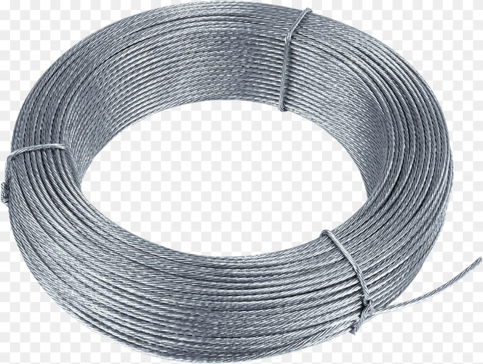 Cable Of 5mm Steel In Coil 100 Meters 3059 Televes Cable Acier 6mm, Spiral, Wire, Clothing, Hat Free Png