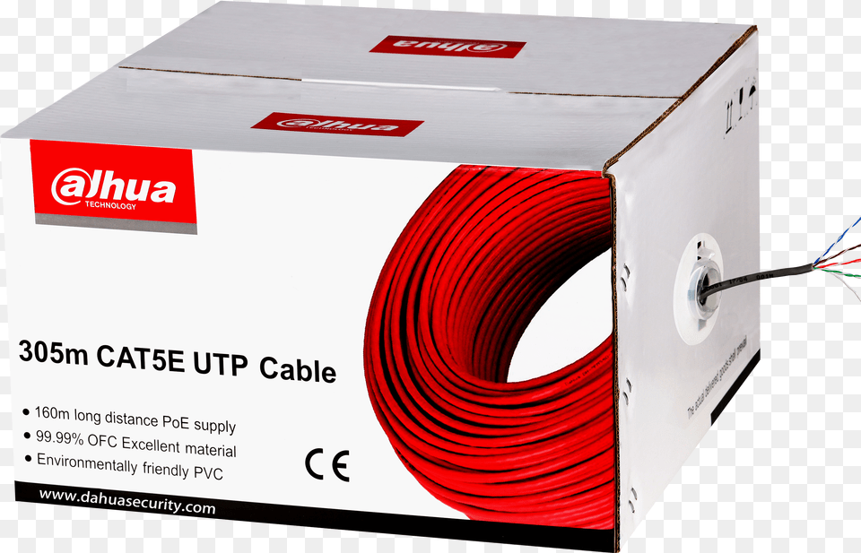 Cable Utp Cat 5e Dahua, Coil, Spiral, Box, Computer Hardware Free Png