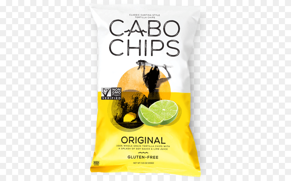Cabo Chips Tortilla Chips Original, Citrus Fruit, Food, Fruit, Lime Free Transparent Png