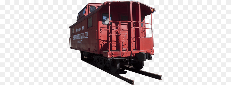 Caboose Freight Car, Railway, Transportation, Train, Vehicle Free Transparent Png