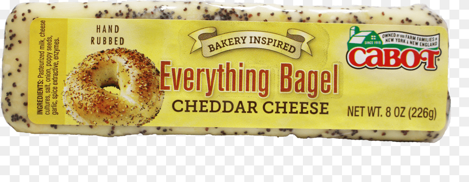 Cabot 8oz Everything Bagel Cheese Djevrek Free Png