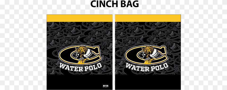 Cabrillo High School Water Polo Custom Cinch Bag Graphic Design, Book, Publication, Art, Comics Free Transparent Png