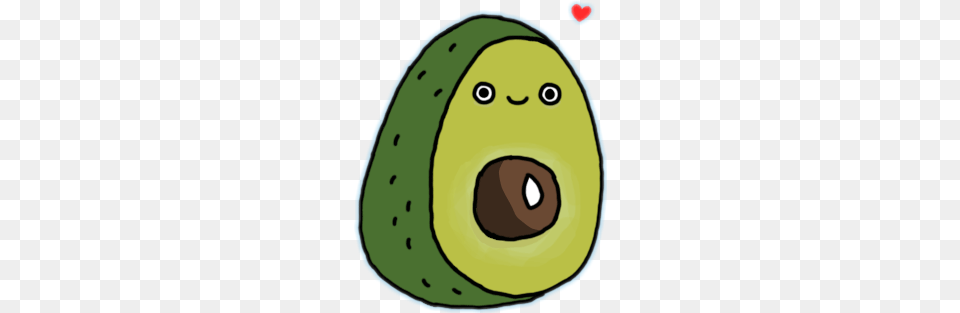 Cacahuate Amor Love Aguacate Patata Kawaii, Avocado, Food, Fruit, Plant Free Png