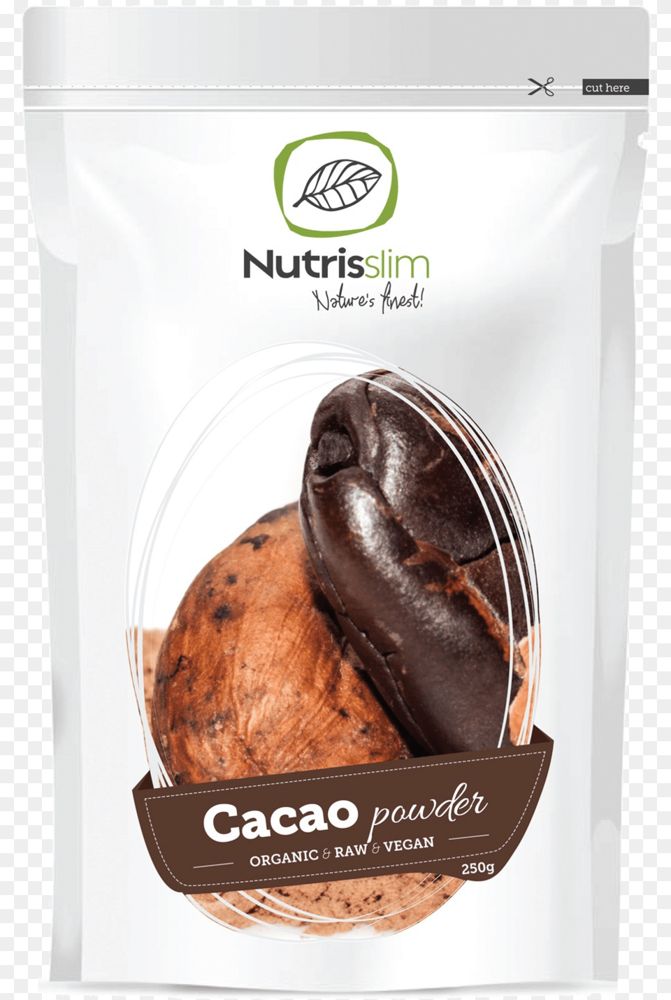 Cacao Powder Nutrisslim Superfood Organic Vegan, Cocoa, Dessert, Food, Chocolate Png Image