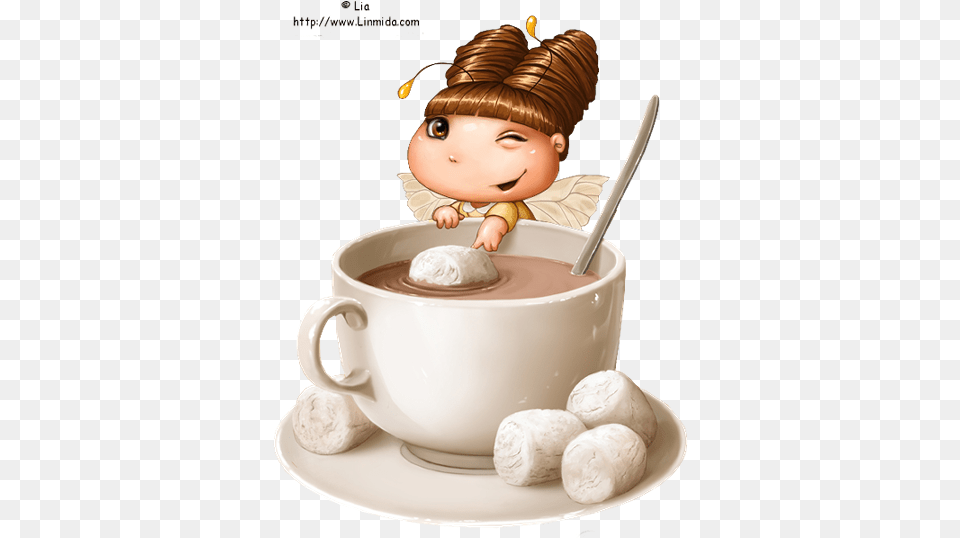 Cacaopng Buona Domenica Gif Animate Divertenti, Cup, Dessert, Chocolate, Food Free Png