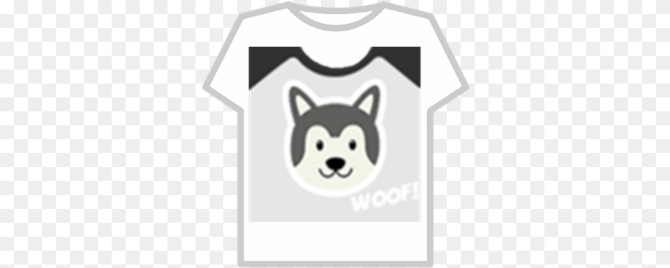 Cachorro Roblox T Shirt Roblox Lobo, Clothing, T-shirt, Animal, Canine Free Transparent Png