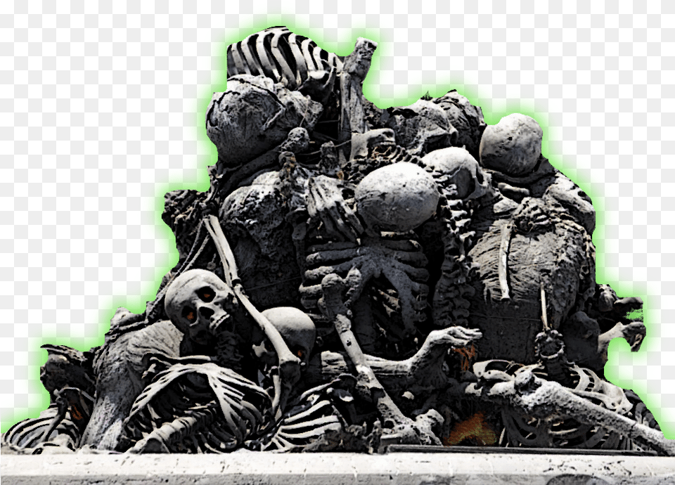 Cacklers Dry Bone Mound Or Scary Pile Of Bones Enter At Your Own Risk Halloween, Alien, Person, Skeleton Png
