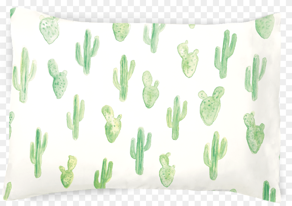 Cacti All Over Pillowcase Barbary Fig, Cushion, Home Decor, Pillow, Plant Free Transparent Png