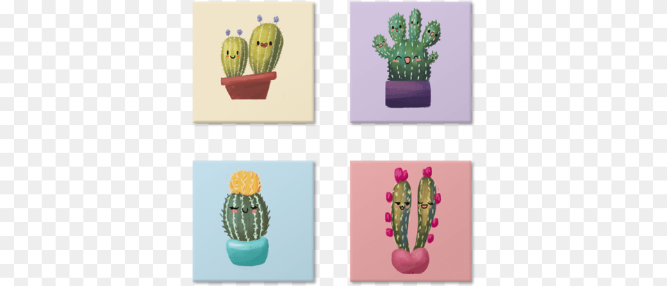 Cacti And Artwork Hedgehog Cactus, Plant Free Png Download