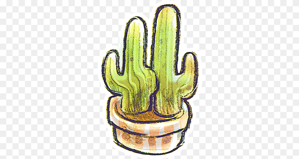 Cacti Flowerpot Icon Hedgehog Cactus, Plant Free Transparent Png