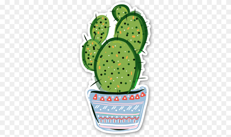 Cacti Love Stickerapp Eastern Prickly Pear, Cactus, Plant Free Png