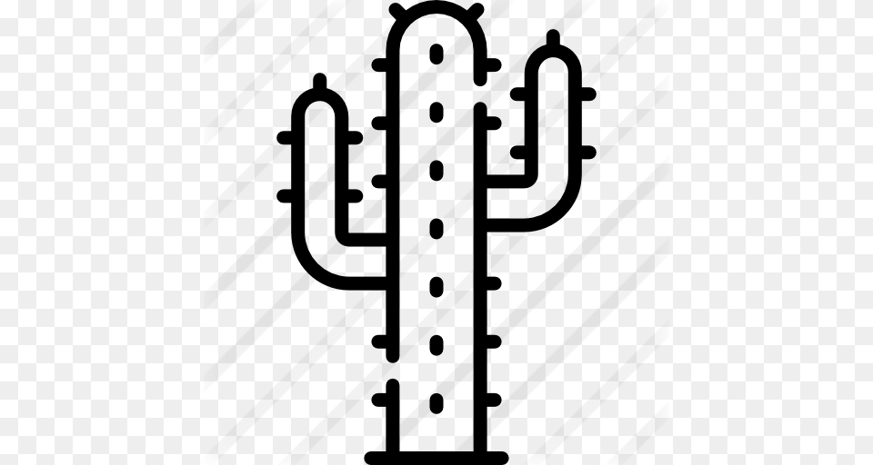 Cactus, Gray Free Png Download