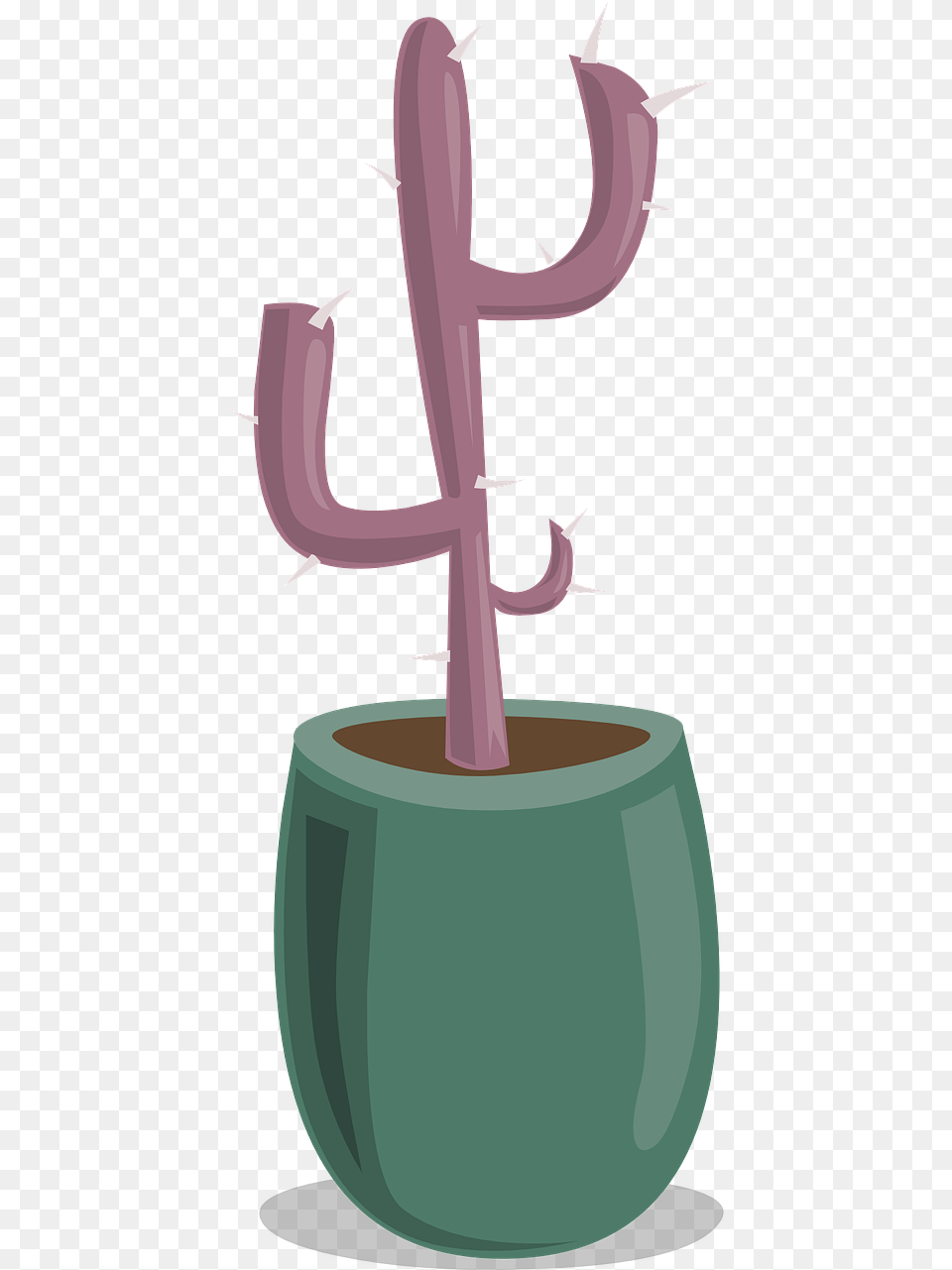 Cactus, Cutlery, Spoon Free Png Download