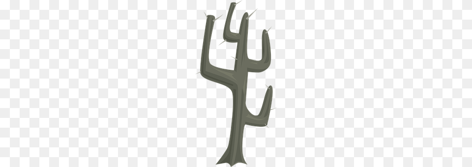 Cactus Antler, Cutlery, Fork, Trident Png