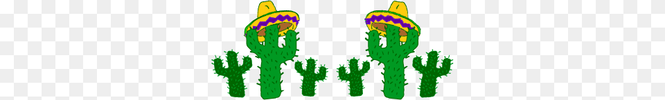 Cactus Border Clip Art, Clothing, Hat, Baby, Person Free Png