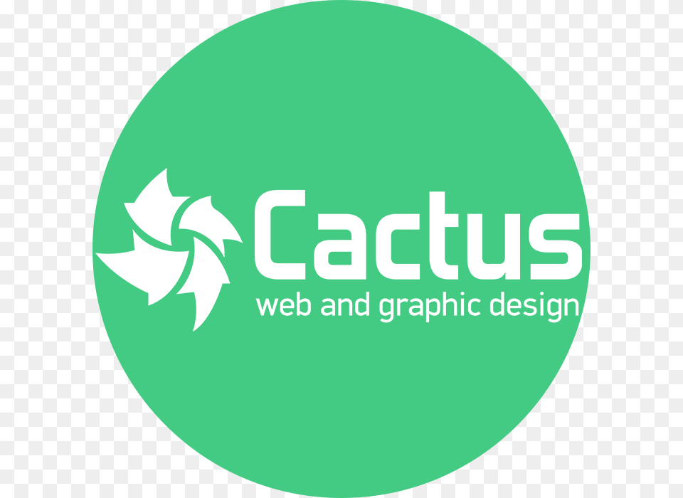 Cactus Circle, Logo, Green Free Png