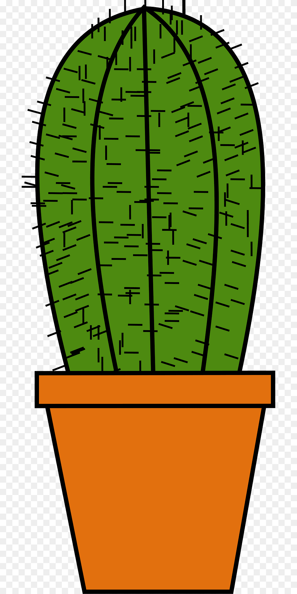 Cactus Clipart, Jar, Leaf, Plant, Planter Png Image