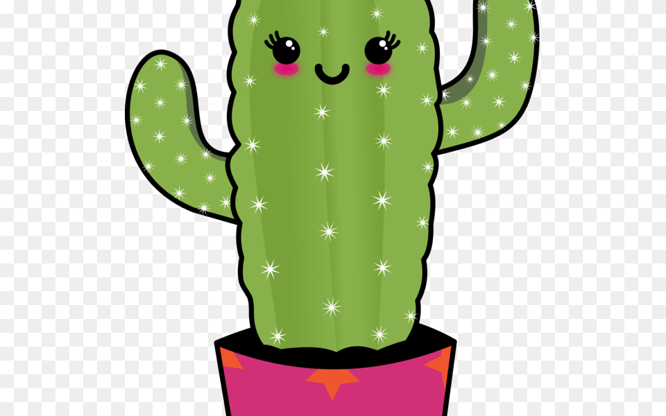 Cactus Clipart Kawaii Kawaii Cactus, Plant, Baby, Person Png