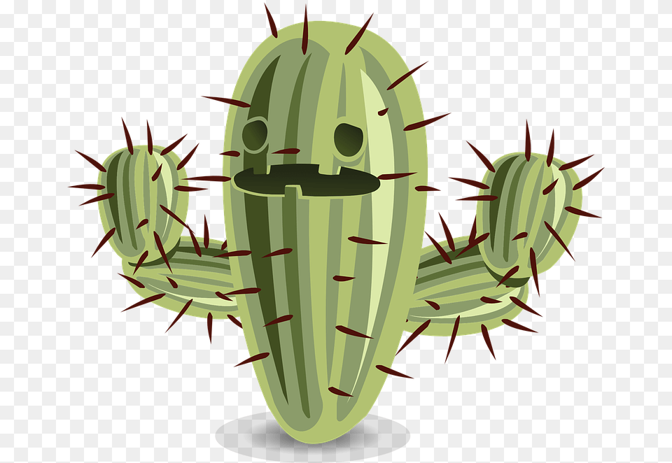 Cactus Clipart Many 7s Are Between 0, Plant, Person, Face, Head Png
