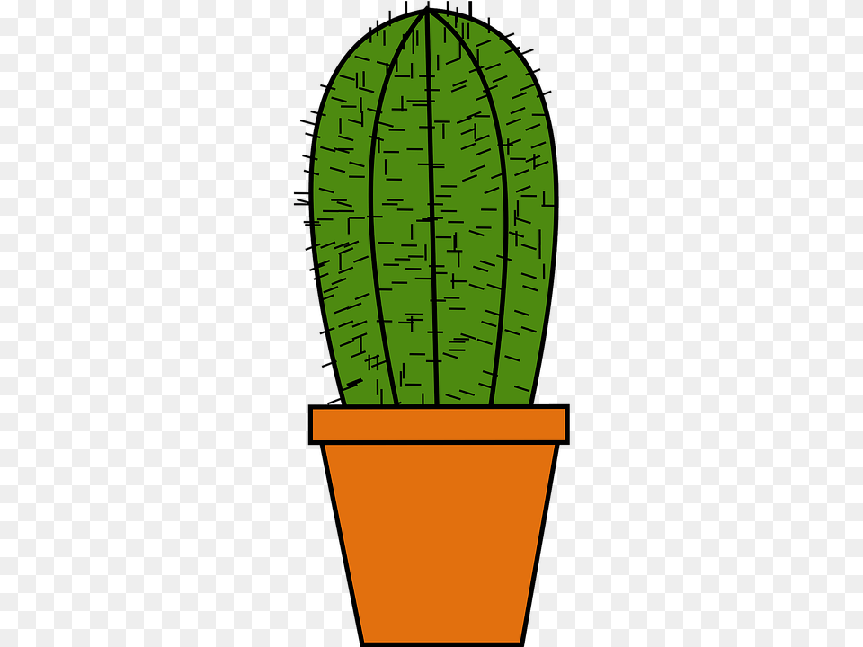 Cactus Clipart Potted, Potted Plant, Leaf, Plant, Vase Free Png