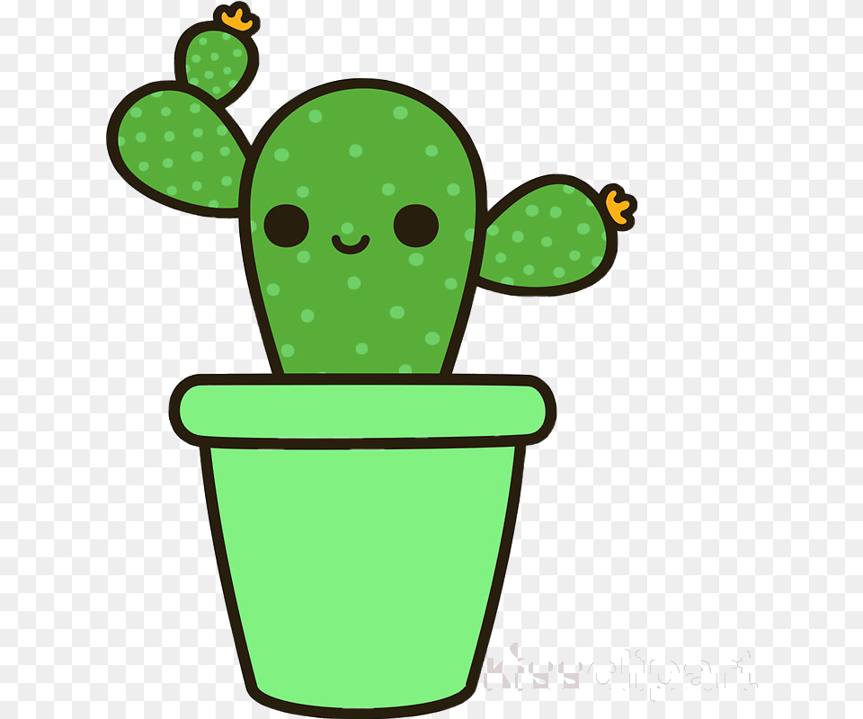 Cactus Cute Clipart Clip Art Cute Cactus Background, Plant, Potted Plant Free Transparent Png