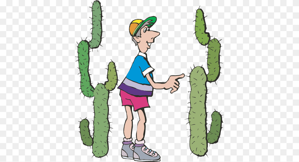 Cactus Dibujos Public Television, Boy, Child, Male, Person Png Image