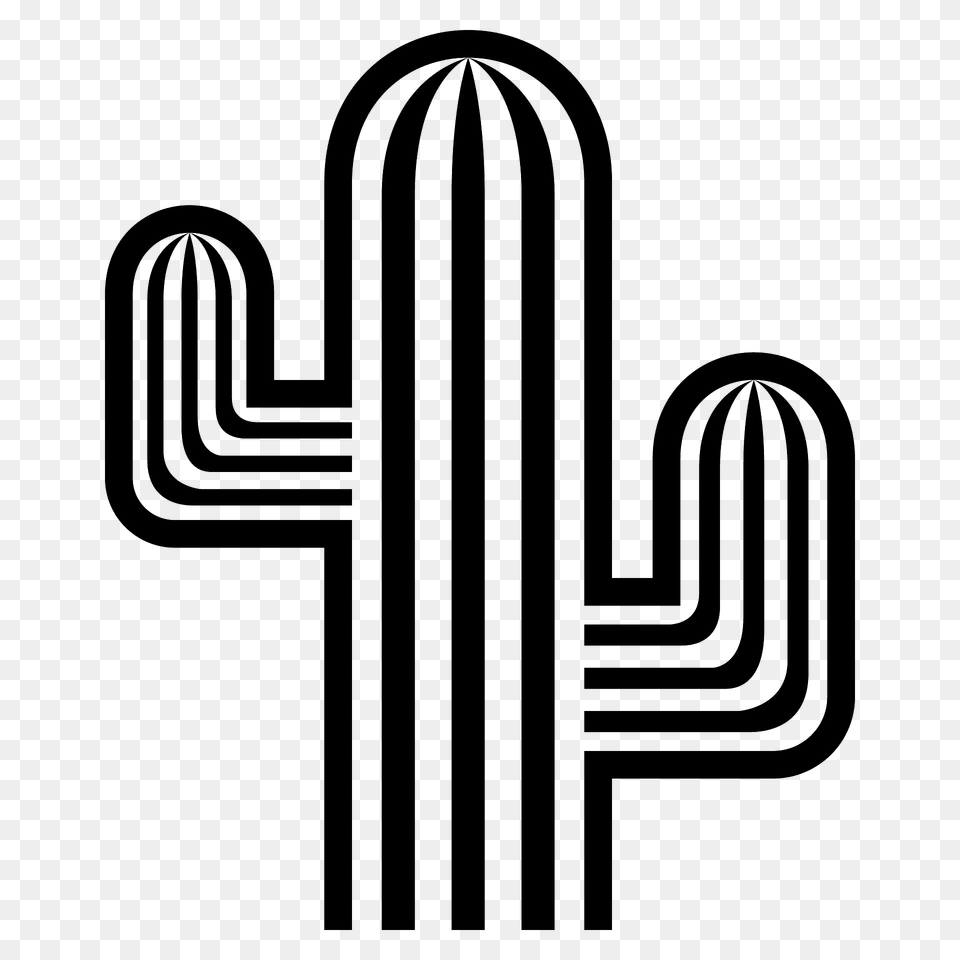 Cactus Emoji Clipart, Plant, Cross, Symbol Png Image