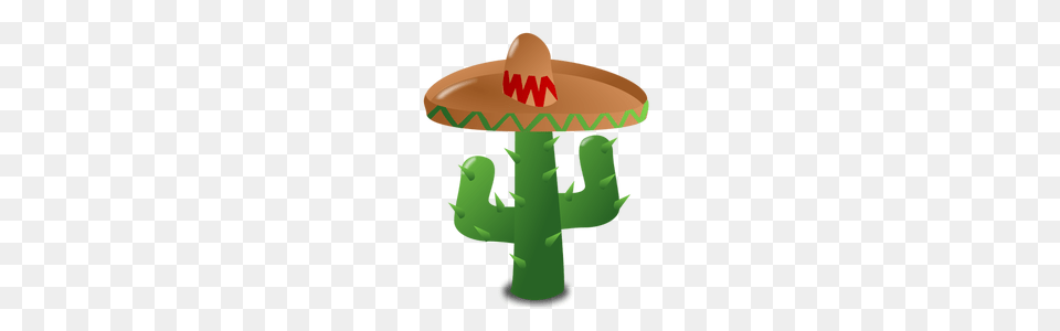 Cactus Free Clipart, Clothing, Hat, Sombrero Png Image