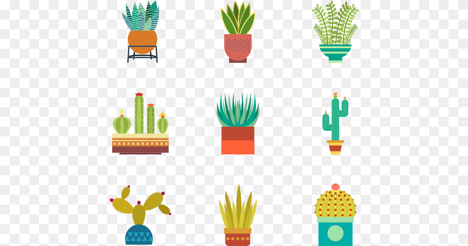 Cactus Icon, Food, Fruit, Pineapple, Plant Free Transparent Png